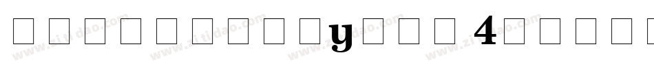 NewCenturySch 4字体转换
